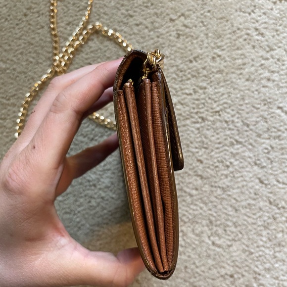 Authentic Louis Vuitton Sarah classic monogram canvas wallet on chain crossbody - Picture 3 of 13